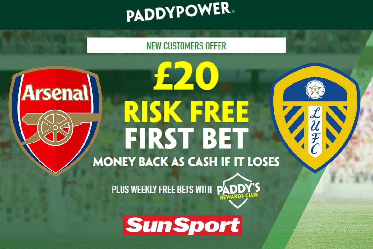 Arsenal vs Leeds - Get \u00a320 risk-free bet on Carabao Cup clash, plus 71\/1 special - New York Folk