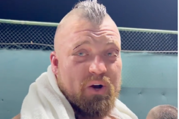 Eddie Hall speaks out after Bjornsson loss and shows off horror cut eye