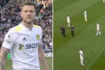 Leeds star Cooper launches X-rated blast at cameraman before Chelsea clash