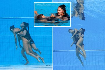 Anita Alvarez' coach dives into pool to save her life after she fainted in water