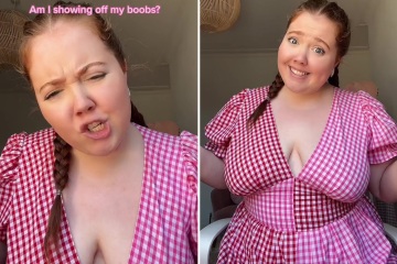 Woman with big boobs trolled for 'flaunting them' but insists she's just 'existing'