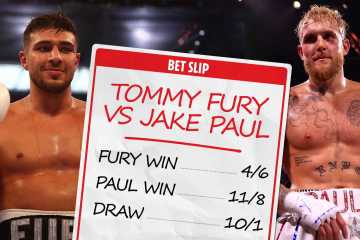 Tommy Fury vs Jake Paul free bets and sign up offers for crunch boxing clash