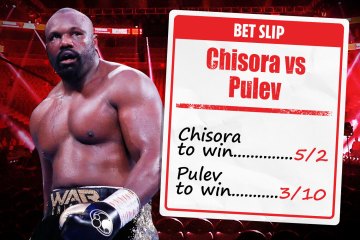 Derek Chisora vs Kubrat Pulev free bets and sign-up offers for heavyweight clash