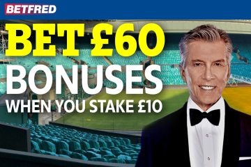 Wimbledon - tennis FREE BETS: Get £60 in bonuses when you stake £10 with Betfred