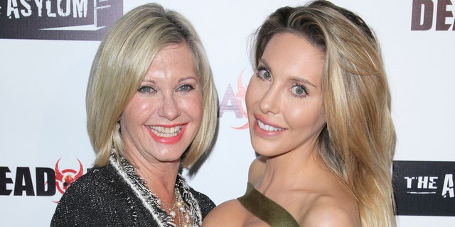 Olivia Newton-John and daughter Chloe Lattanzi were fiercely close and protective over each other. Pictured in 2016.