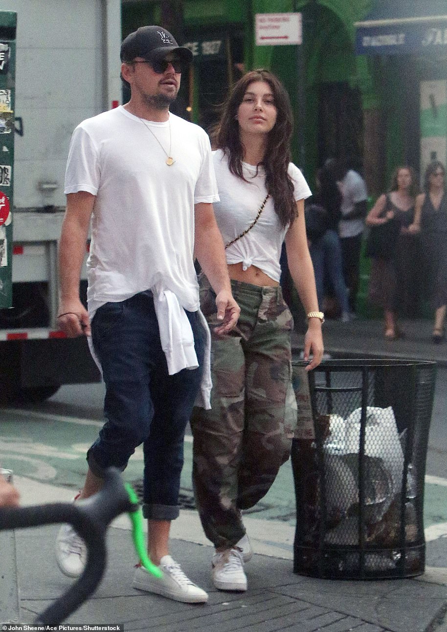 Leo and Camila out and about in New York City in May 2018