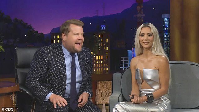 'Whatever I'm doing, it's not working', Kim joked of her approach to romance during a recent appearance on James Corden's Late Late Show