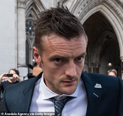 After Wayne's evidence Jamie Vardy put out a statement denying it was true - but stopped short of accusing his former England teammate of perjury