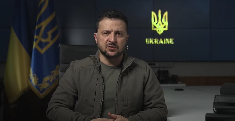 Volodymyr Zelensky has ruled out peace talks with Russia and has vowed to 'expel the occupier from all of our land'