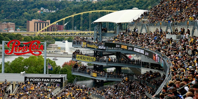 A view of Acrisure Stadium during the game between the New York Jets and Pittsburgh Steelers on Oct. 2, 2022, in Pittsburgh.
