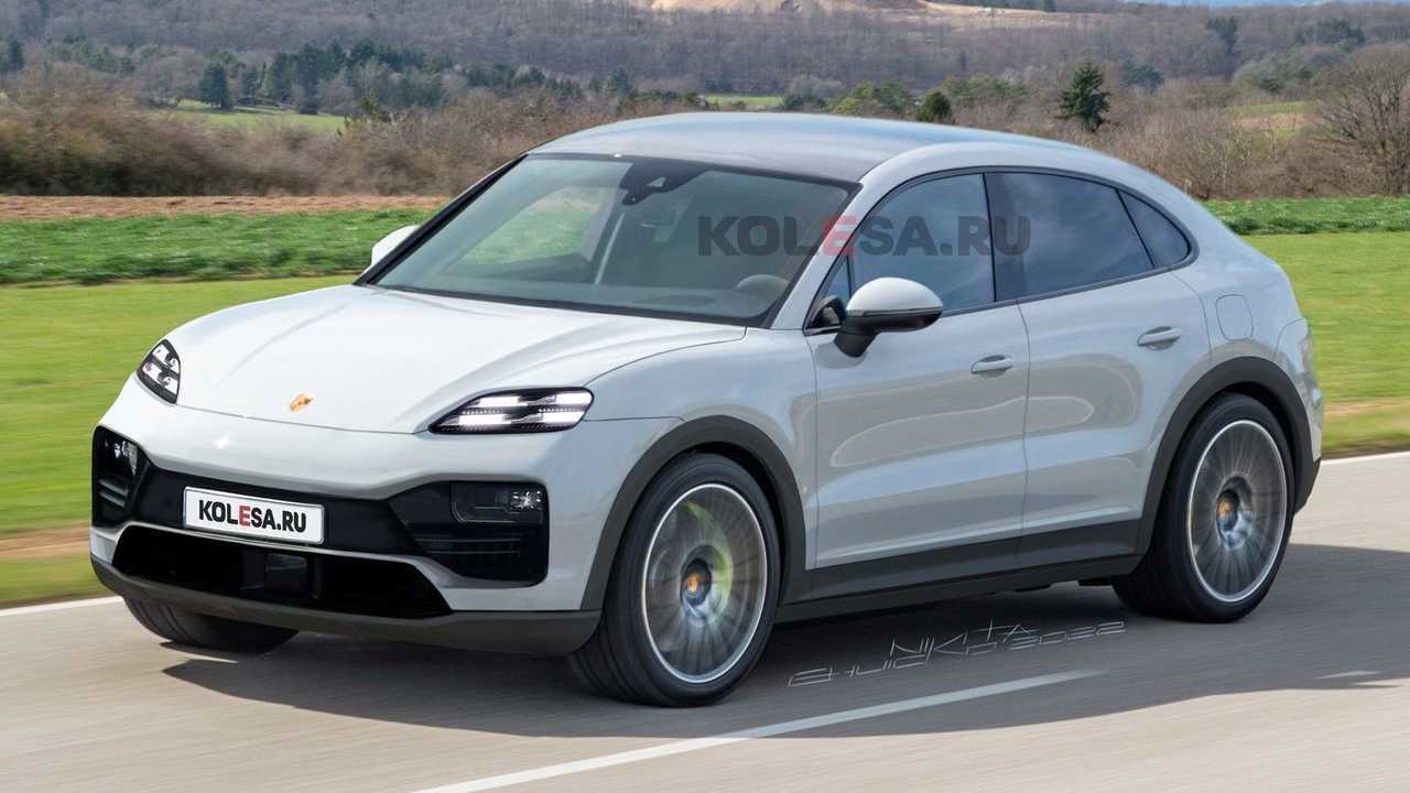 2024 Porsche Macan rendering