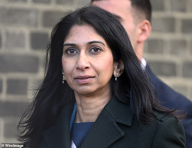 Suella Braverman has been accused of failing to act on diphtheria warnings in migrant centres