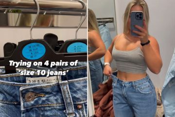 I’m went jean shopping in Primark - their jean sizing makes no sense 