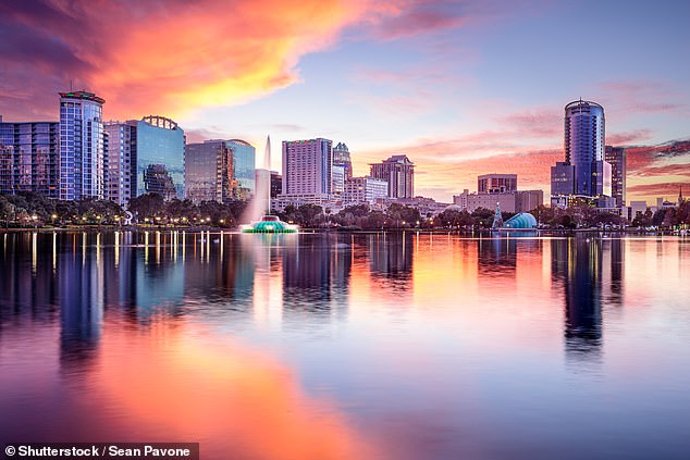 The world's most overrated city is Orlando (above) in Florida, according to research that analysed online reviews