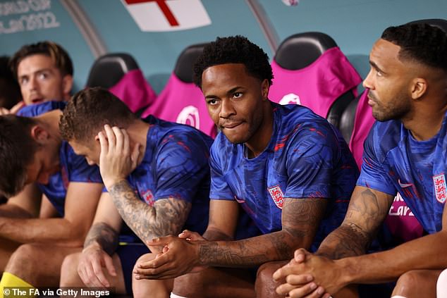 Raheem Sterling has been left out of England's squad to face Senegal on Sunday evening
