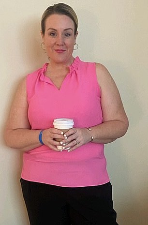Ana McKenna (pictured) told DailyMail.com she plans to stop using Wegovy after reaching her weight loss target
