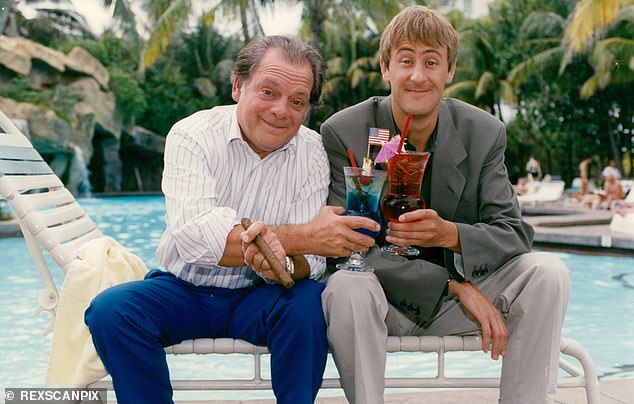 Distance: Sir David Jason has revealed he and his Only Fools And Horses co-star Nicholas Lyndhurst have drifted apart