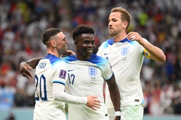Reaction as Three Lions cruise into World Cup quarter-final vs France