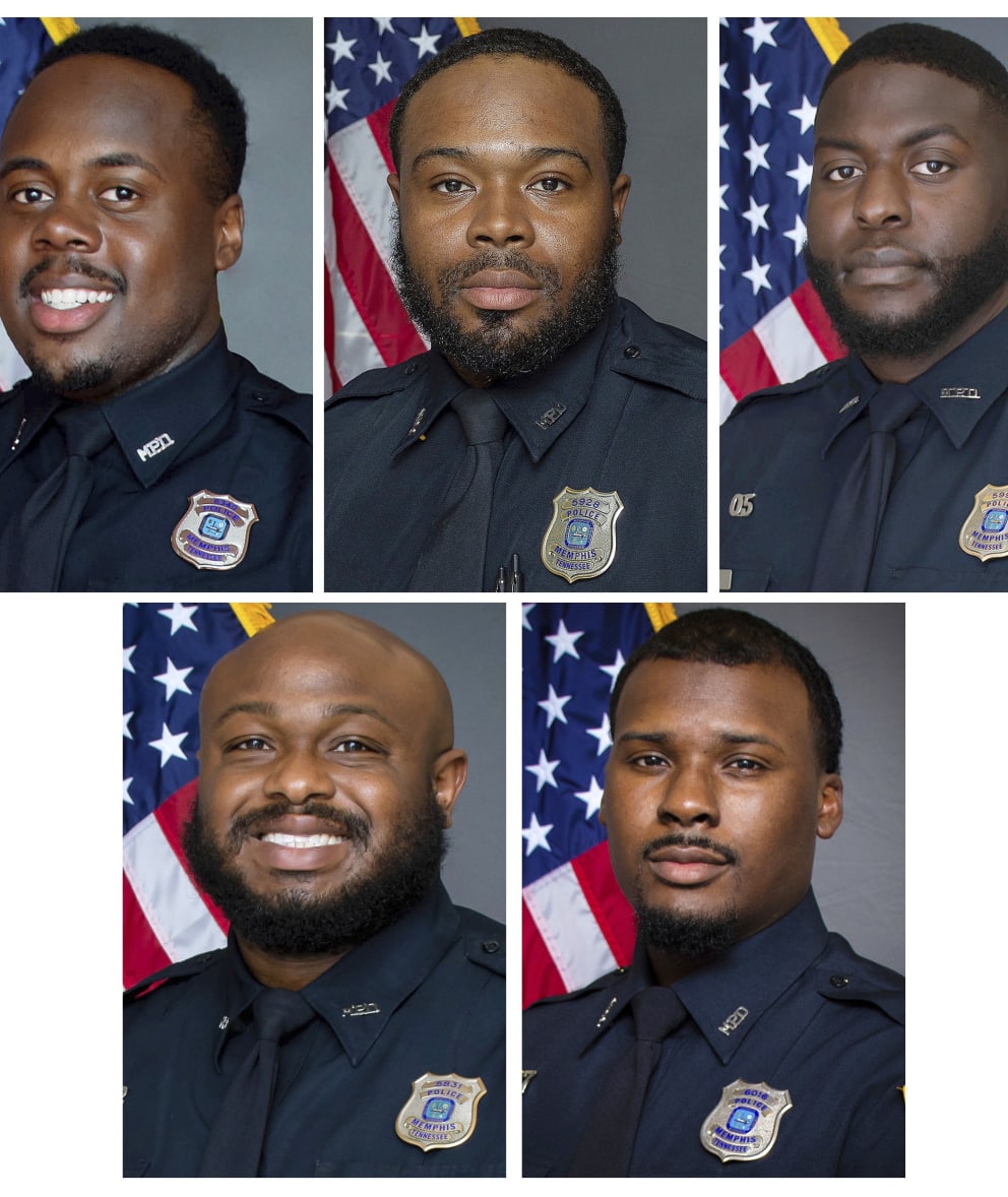These five police officers now have to answer in court for the young man's death