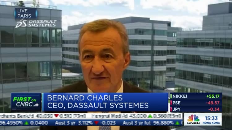China is slowly coming back, Dassault Systemes CEO says