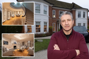 Inside UK's richest gypsy's £6m mansion with car showroom & sweeping staircase