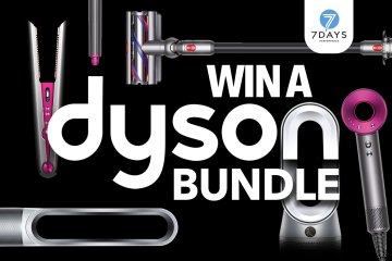 Win a Dyson bundle including hair dryer, straighteners and more for 89p