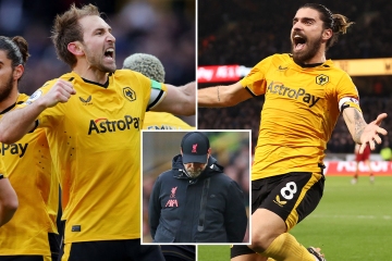 Reds suffer blow to top four hopes as they're torn apart by Wolves