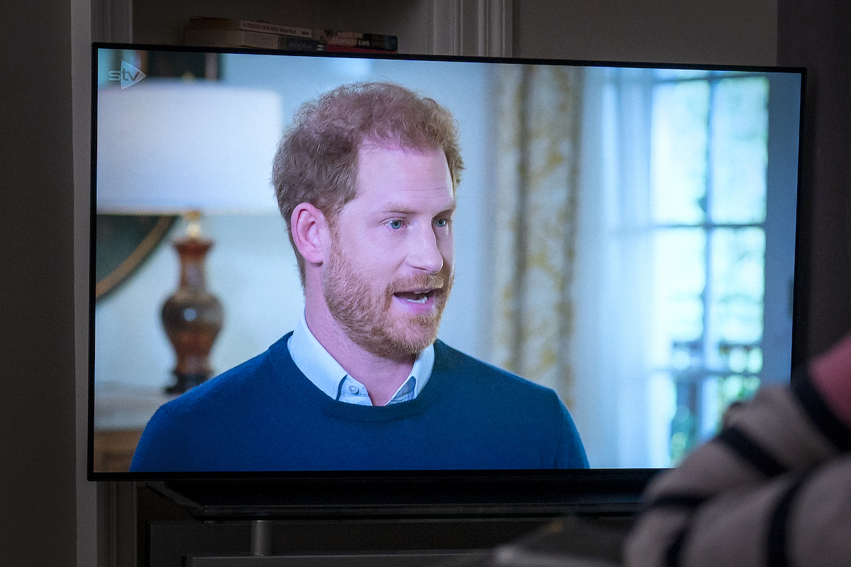 Prince Harry, whom a coronation weekend reconciliation is the 'last thing' the royal family wants, according to a commentator, speaks in an ITV interview