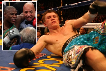 Hatton 'felt cheated' after Mayweather loss in 2007 and 'smelt a rat' in ref