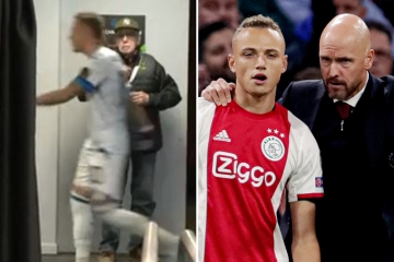 Fans praise Man Utd boss Ten Hag for axing Ajax hothead after X-rated rant