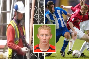Man Utd kid Roche played against Deportivo in 2003 and now works as a builder