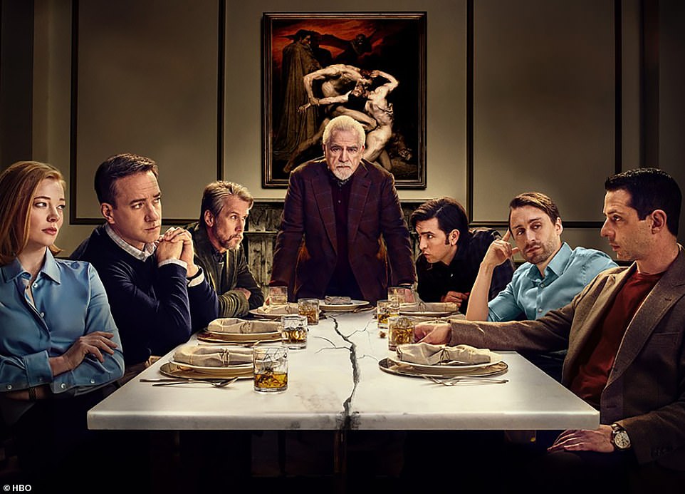 Acclaimed: Succession follows the Roy family, who run a massive media conglomerate, with siblings Shiv, Roman, Kendall, and Connor all working below their father Logan