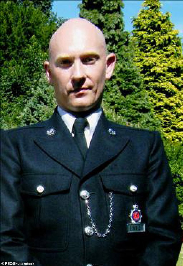Baroness Casey said the murder of Ms Everard by serving firearms officer Wayne Couzens (pictured) should have been like a 'plane falling out of the sky' for Scotland Yard