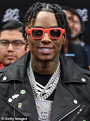 Soulja Boy attends a basketball game between the Los Angeles Clippers and the Golden State Warriors at Crypto.com Arena on March 15, 2023 in Los Angeles, California