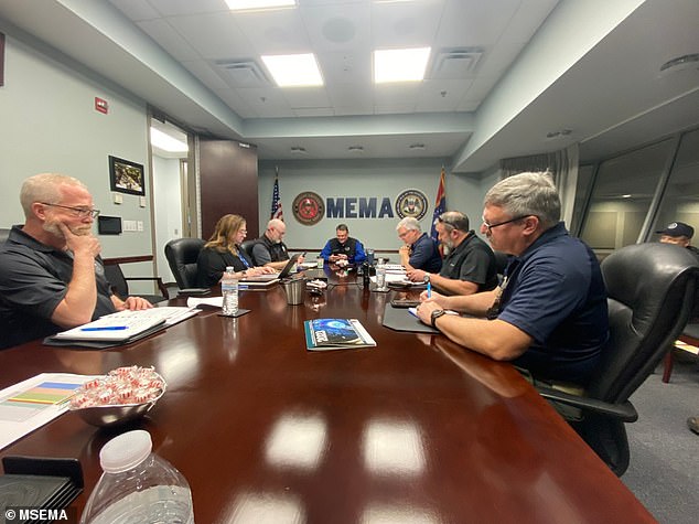 Mississippi Emergency Management Agency met on Saturday morning to get more information about the overnight storms and plan how to tackle the devastation