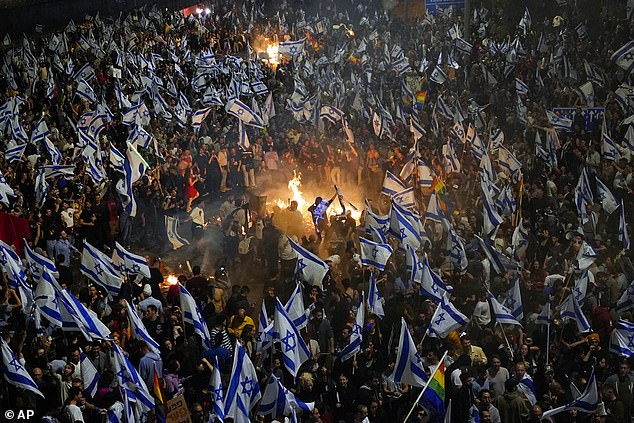 Critics of the reforms say the laws will remove the checks and balances in Israel's democratic system