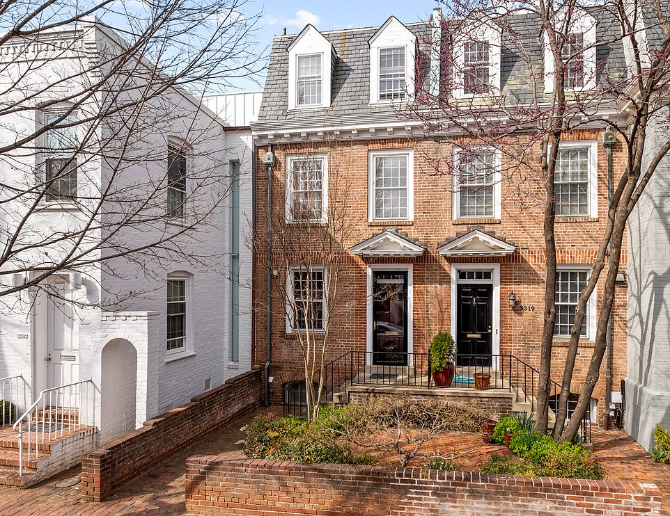 The quaint Washington, D.C. home that the Kennedys first lived together as a married couple has hit the market for $2 million