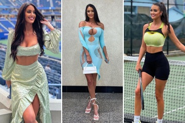 I was a tennis pro but now I'm taking over the game as its sexiest influencer