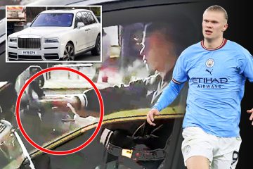 City's Erling Haaland caught using phone while driving £300k Rolls-Royce