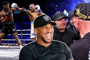 Joshua glad fans can see the 'crazy s***' that comes with Tyson Fury talks