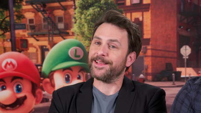 Charlie Day talking to io9. 