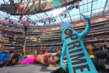 KSI shocks WWE with big debut in Logan Paul's WrestleMania match
