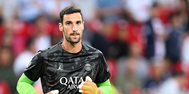Sergio Rico during a match against Lille OSC
