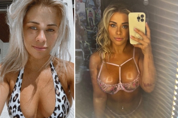 Paige VanZant branded 'absolutely breathtaking' as she shows off bum in bikini