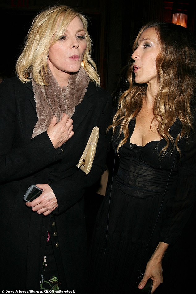 Fight? It was revealed on Wednesday that Kim Cattrall will make a shock return as Sex And The City's Samantha Jones for the second season of spin-off And Just Like That - despite her explosive feud with star Sarah Jessica Parker (the duo pictured in 2009)