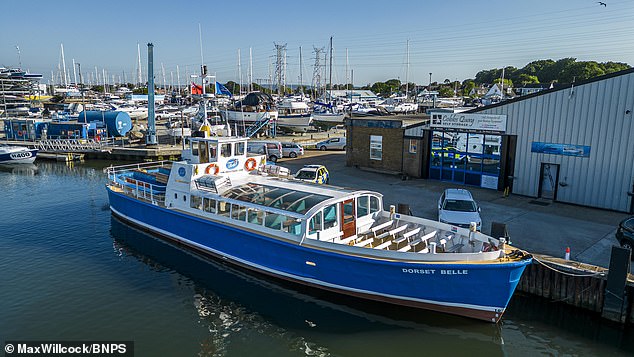 Tonight, the Dorset Belle remains at Poole Harbour under police watch