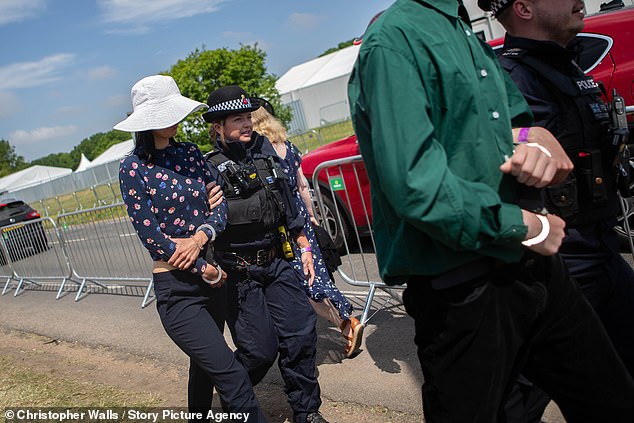 By 11am on Saturday police had arrested 19 people in connection with planned criminal disruption at the Epsom Derby Festival