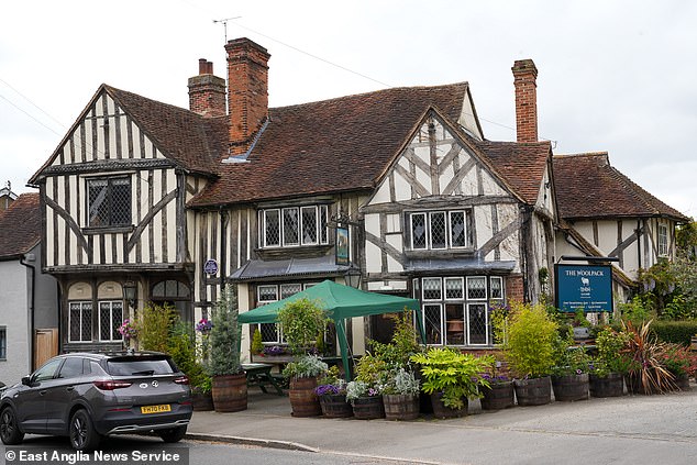 Pictured: The Woolpack Inn in Coggeshall, Essex, where Dian Jones, 35, was seen drunk on the night she disappeared in 1983