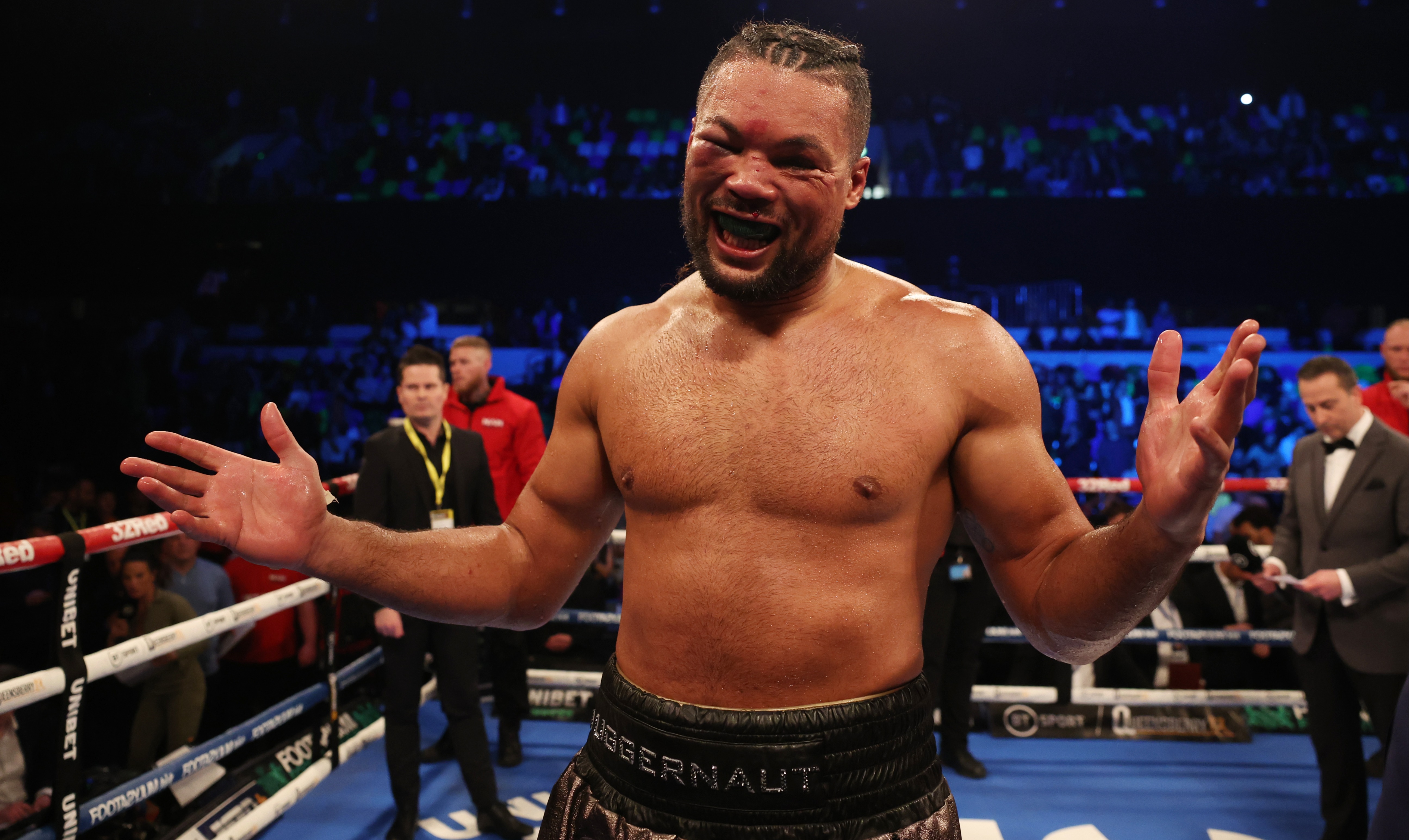 Joyce has piled on the pounds in an effort to reverse this outcome of his original heavyweight clash with Zhang