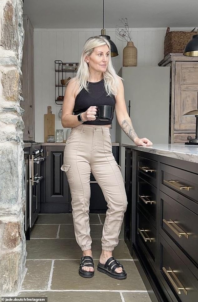 Jade Doutch, who lives in Anglesey, bought a totally rundown house for just £68,000 and transformed it into a chic instaramable haven